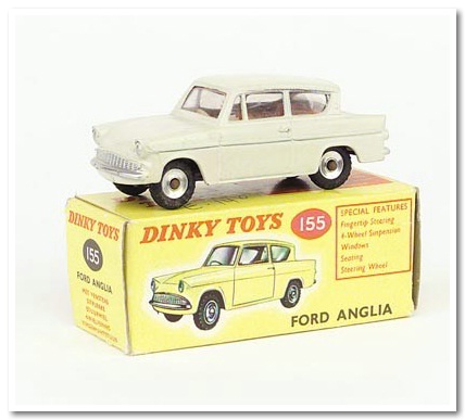 Modellino della Ford Anglia